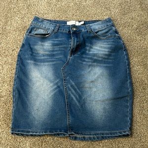 Buzz Jeans Denim Skirt